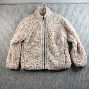 Patagonia Sherpa Jacket Girls Size XL 14 Fluffy Pink